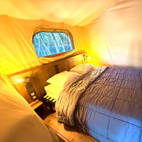 TENTE TOILE ET BOIS 6 personnes - Kabane Lodge 46 m²