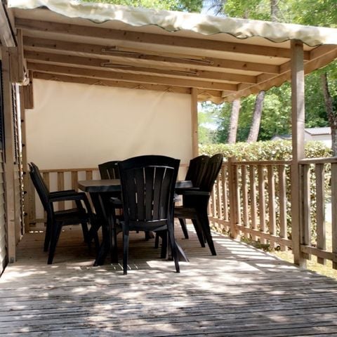Mobile home 7 persons - Access 3 bedrooms - LO73