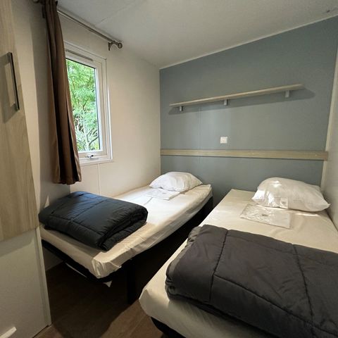 Stacaravan 4 personen - VIP-jungle met 2 slaapkamers