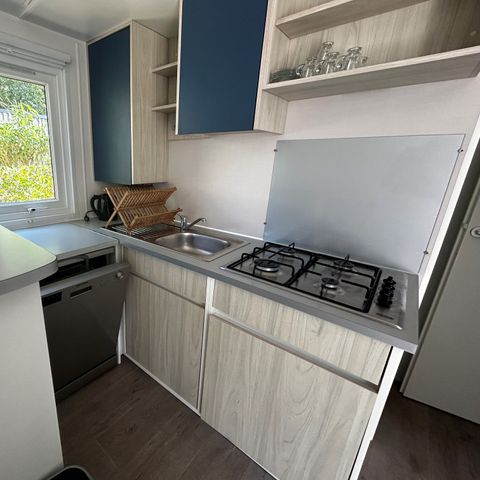 Stacaravan 4 personen - VIP-jungle met 2 slaapkamers