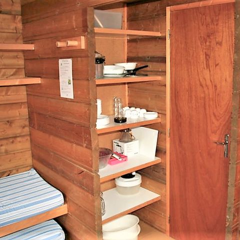 Chalet 5 personen - CABANE (Zonder sanitair)