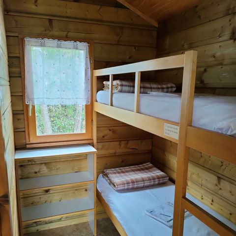 Chalet 4 personen - CABANE (Ohne Sanitäranlagen)