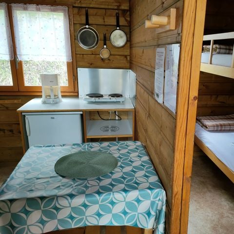 Chalet 4 persons - CABANE (Without sanitary facilities)