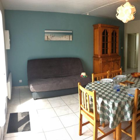 LANDHUIS 6 personen - Gîte N°2 kamers 41m².