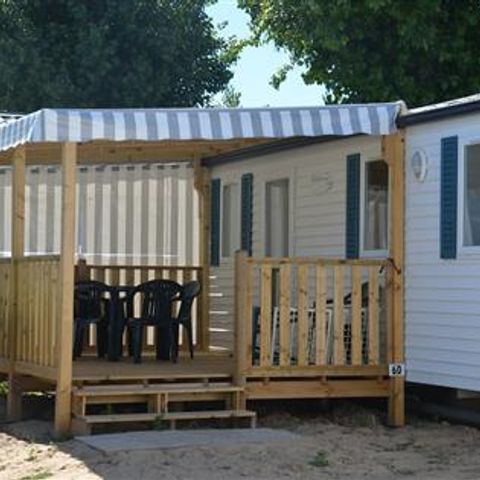 Stacaravan 5 personen - Oasis Eco 2 kamers 26m² (26m²)