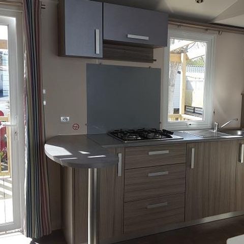 Stacaravan 5 personen - Oasis Eco 2 kamers 26m² (26m²)