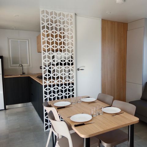 Stacaravan 5 personen - Olympe Confort 2 slaapkamers