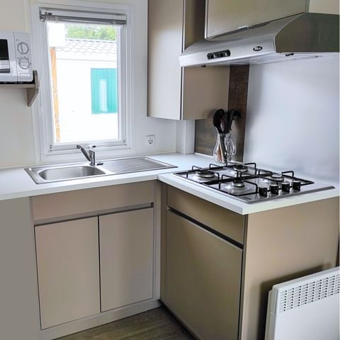 MOBILHOME 5 personnes - Oasis Ti Confort 2 chambres 26m²