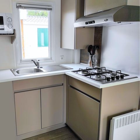 Mobilheim 5 Personen - Oasis Ti Confort 2 Zimmer 26m²