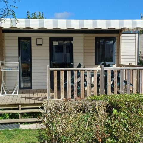 Stacaravan 5 personen - Oasis Confort+ 26 m² met 2 slaapkamers - stacaravan