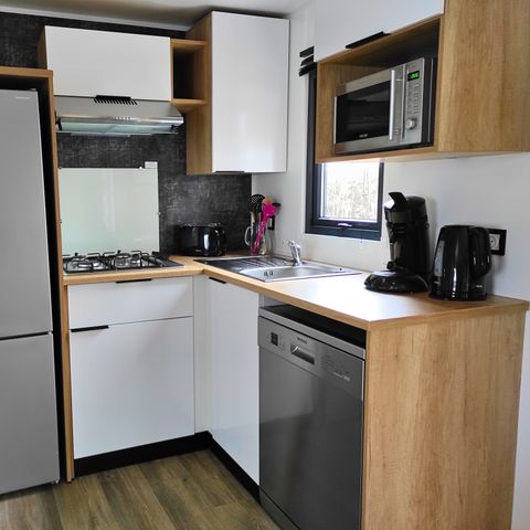 BUNGALOW 4 personnes - Mobil-home Privilège 2 32m² 2 salles de bain
