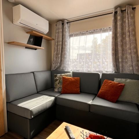 MOBILHOME 6 personas - Mobil home Privilège 3 37m² 2 baños con Spa