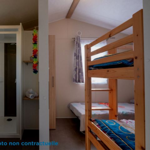 Stacaravan 5 personen - Large Cottage Comfort - Geïntegreerd terras