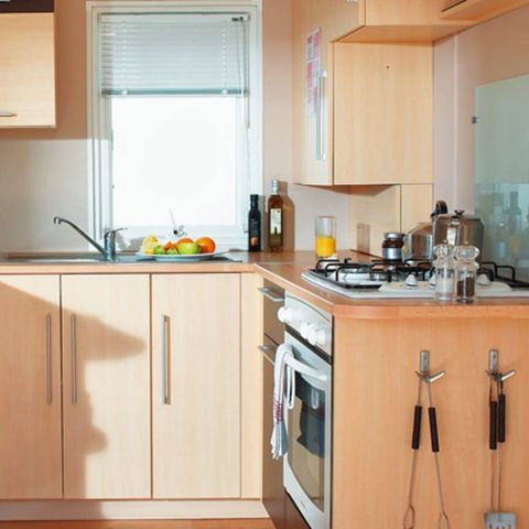 BUNGALOW 6 personnes - Mobil-home | Classic | 3 Ch. | 6 Pers. | Terrasse surélevée non couverte