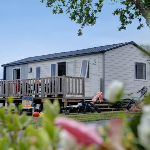 Mobilheim 6 Personen - Mobilheim | Classic | 3 Schlafz. | 6 Pers. | Nicht überdachte Hochterrasse