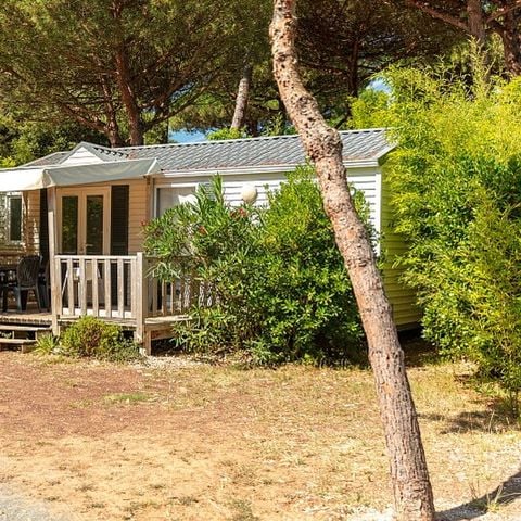 Stacaravan 5 personen - Stacaravan | Classic XL | 2 slaapkamers | 5 pers. | Overdekt verhoogd terras