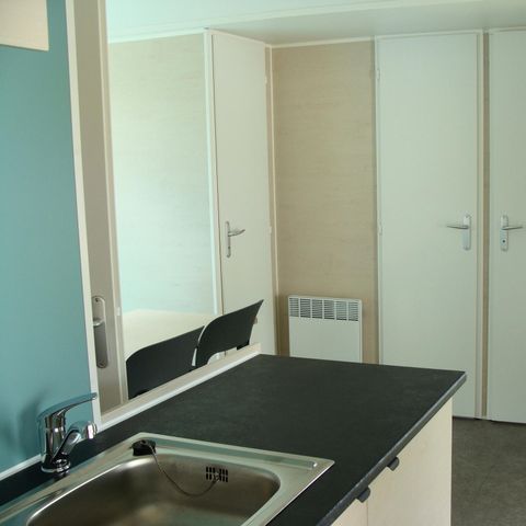 MOBILHOME 6 personas - 4 Habitaciones 6 personas + TV