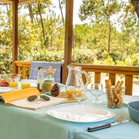 Mobile home 6 persons - Mobile-home Océan TV Plancha - 3 bedrooms - sleeps 6
