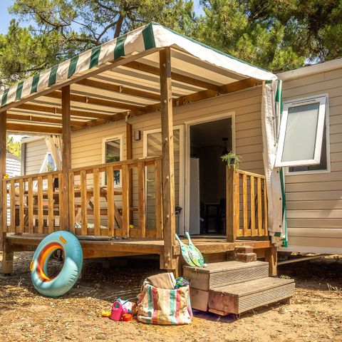 MOBILHOME 6 personas - Mobile-home Océan TV Plancha - 3 dormitorios - 6 plazas