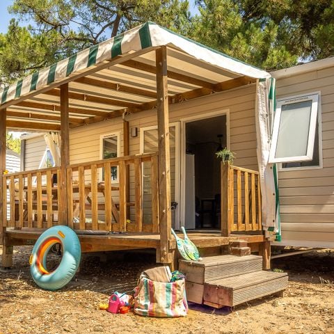 MOBILHOME 6 personas - Mobile-home Océan TV Plancha - 3 dormitorios - 6 plazas