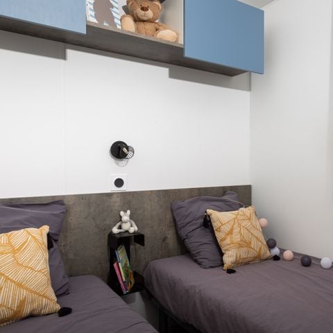 Stacaravan 4 personen - GROOT CONFORT 27 m2