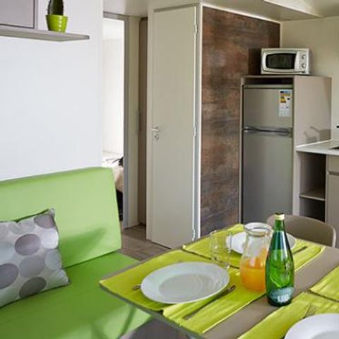 Stacaravan 6 personen - 2 slaapkamers voor 4/6 personen