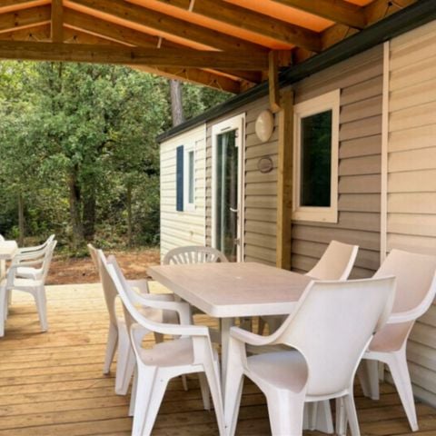 Mobilhome 12 personnes - Tribu+ - 6 chambres - 2 salles de bain 60m²