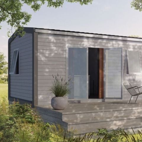 Mobilheim 4 personen - „Cocoon+“ für - 2 Schlafzimmer - 23 m²