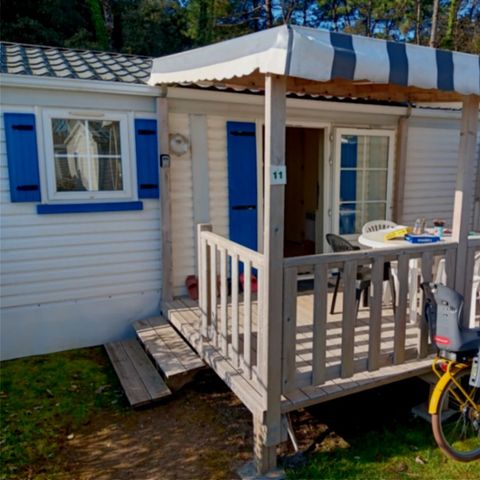 Stacaravan 4 personen - 2 slaapkamers 4 pers Classic