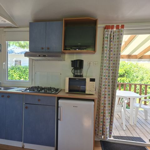 Stacaravan 5 personen - 2 slaapkamers 4/5 pers Relax