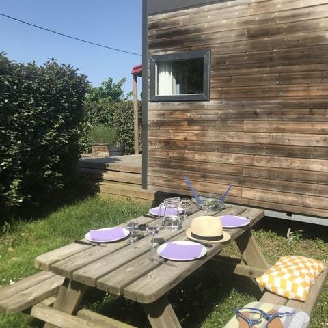 Stacaravan 4 personen - C- Mediterrane stacaravan met 2 slaapkamers