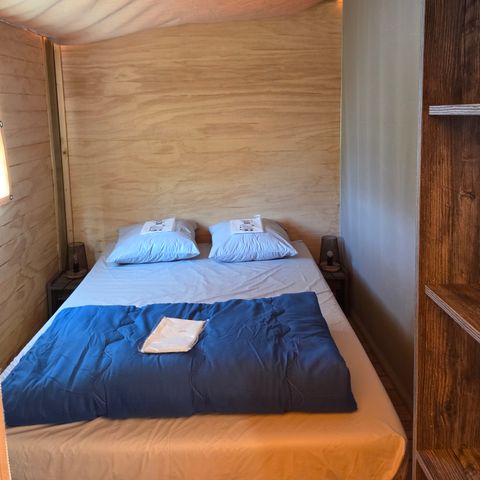 LODGE 5 personen - C - Lodge Pilotis - 2 slaapkamers, 24 m², met overdekt terras