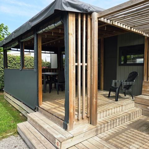 Stacaravan 4 personen - C- Middellandse Zee, 2 slaapkamers