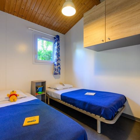 Chalet 4 personnes - CHALET CONFORT 2ch. - 35m2 - terrasse intégrée 4 pers