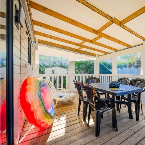 MOBILHOME 4 personnes - SIGNATURE PRESTIGE 2 ch. 4 pers. - 34m2 - terrasse couverte