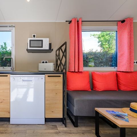 MOBILE HOME 4 people - SIGNATURE PRESTIGE 2 bdrm. 4 pers. - 34m2 - covered terrace