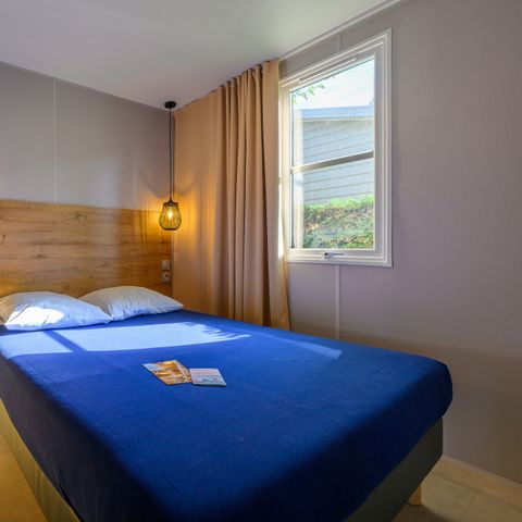 Mobilhome 6 personnes - COTTAGE CONFORT 3 chambres - 35m2 - terrasse couverte 6 pers