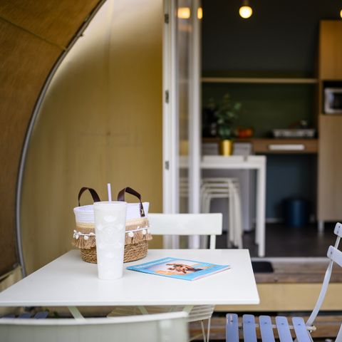 TIENDA DE LONA Y MADERA 4 personas - D/ TENTE COCO SWEET 2 bd / 4p - 16m²- Toldo de lona