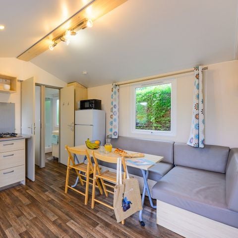 MOBILHOME 4 personas - D/ LOISIR CONFORT 2 habitaciones 4 pers. - 25m2 - terraza con parasol 4 pers.