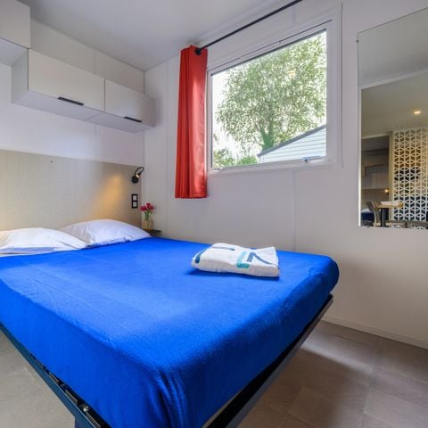 Mobilhome 4 personnes - D/ COTTAGE CONFORT 2 chambres - 30m2 - terrasse couverte 4 pers