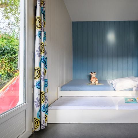 Chalet 4 personnes - CHALET CONFORT 1 chambres - 25m2 - terrasse parasol 4 pers
