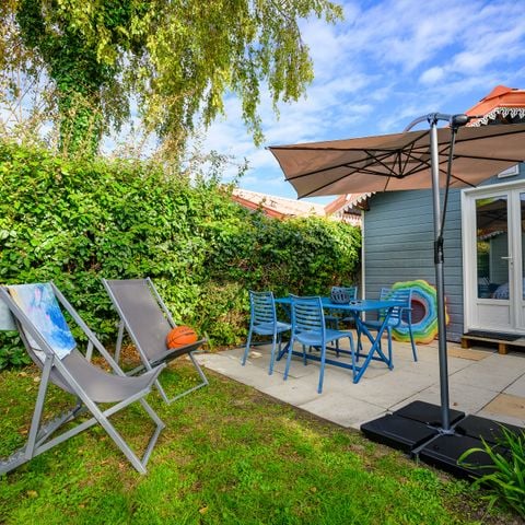Chalet 4 personnes - CHALET CONFORT 1 chambres - 25m2 - terrasse parasol 4 pers