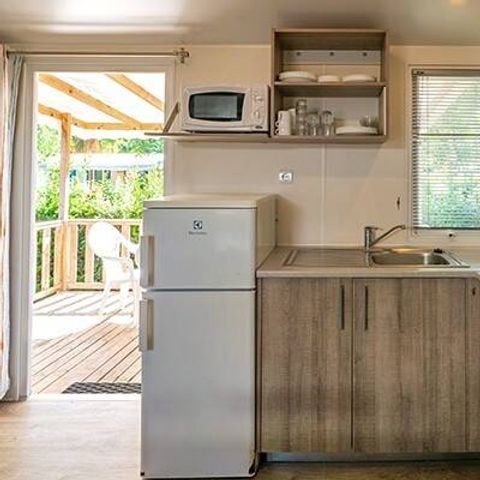 BUNGALOW 6 people - Mobil-home | Classic | 3 Bedrooms | 6 Pers. | Covered Terrace | TV