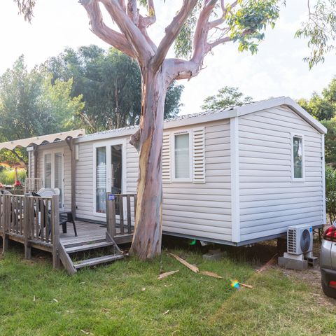 MOBILE HOME 6 people - Comfort XL | 2 Bedrooms | 4/6 Pers | Raised terrace | Air conditioning