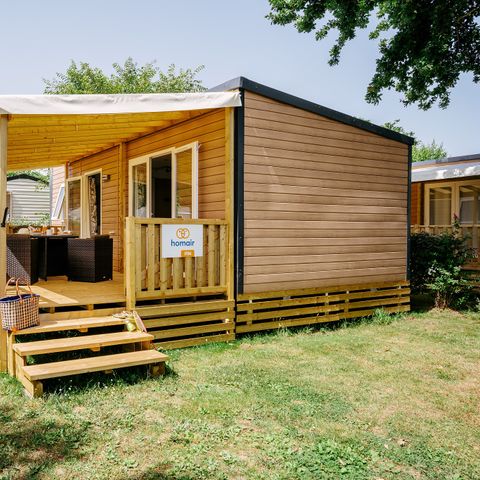 BUNGALOW 6 personnes - Premium Exclusive | 2 Ch. | 4/6 Pers. | Terrasse Lounge | Clim. | TV