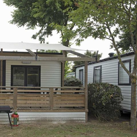 Mobile home 8 persons - Mobile-home | Premium | 3 Bedrooms | 6/8 Pers. | Raised terrace