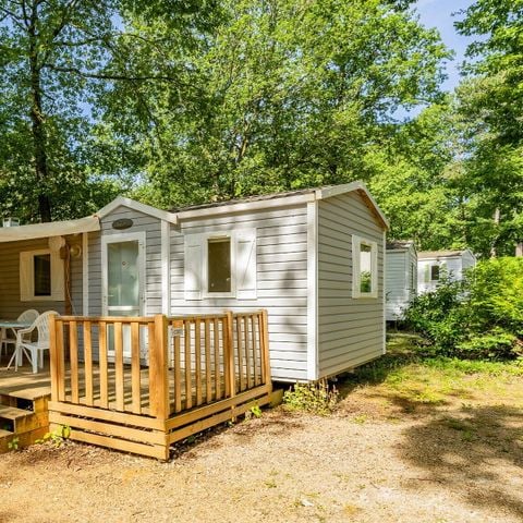 Mobilheim 5 personen - Classic | 2 Schlafz. | 5 Pers. | Erhöhte Terrasse | 1 Bad