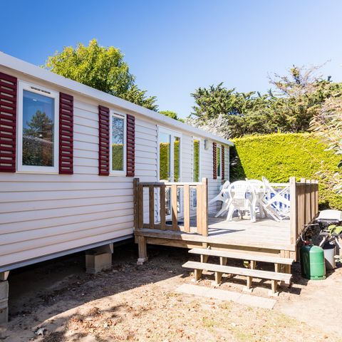 MOBILE HOME 6 people - Classic | 3 Bedrooms | 6 Pers. | Uncovered raised terrace