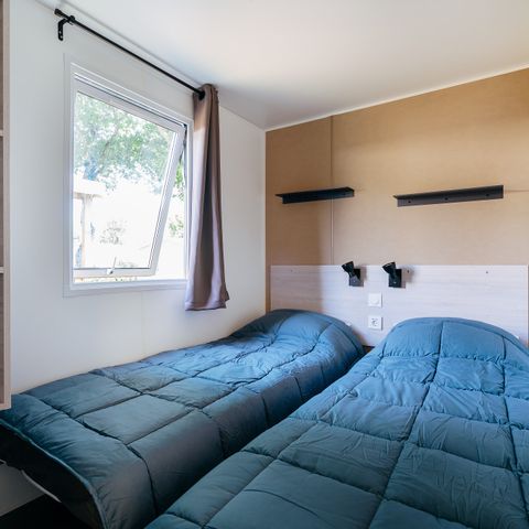 BUNGALOW 6 personnes - Premium Exclusive | 2 Ch. | 4/6 Pers. | Terrasse Lounge | Clim. | TV