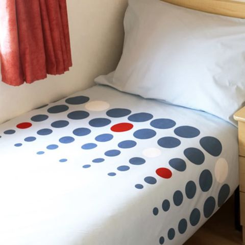 Stacaravan 6 personen - Klassiek | 3 Slaapkamers | 6 Pers. | Overdekt verhoogd terras